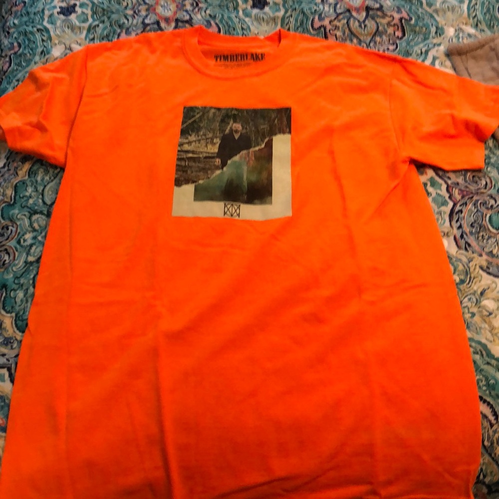 Justin Timberlake Man of the Woods concert tee.